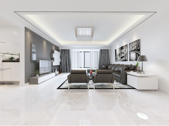 南京客厅装修,铺瓷砖还是地板好?铺什么颜色的好看?