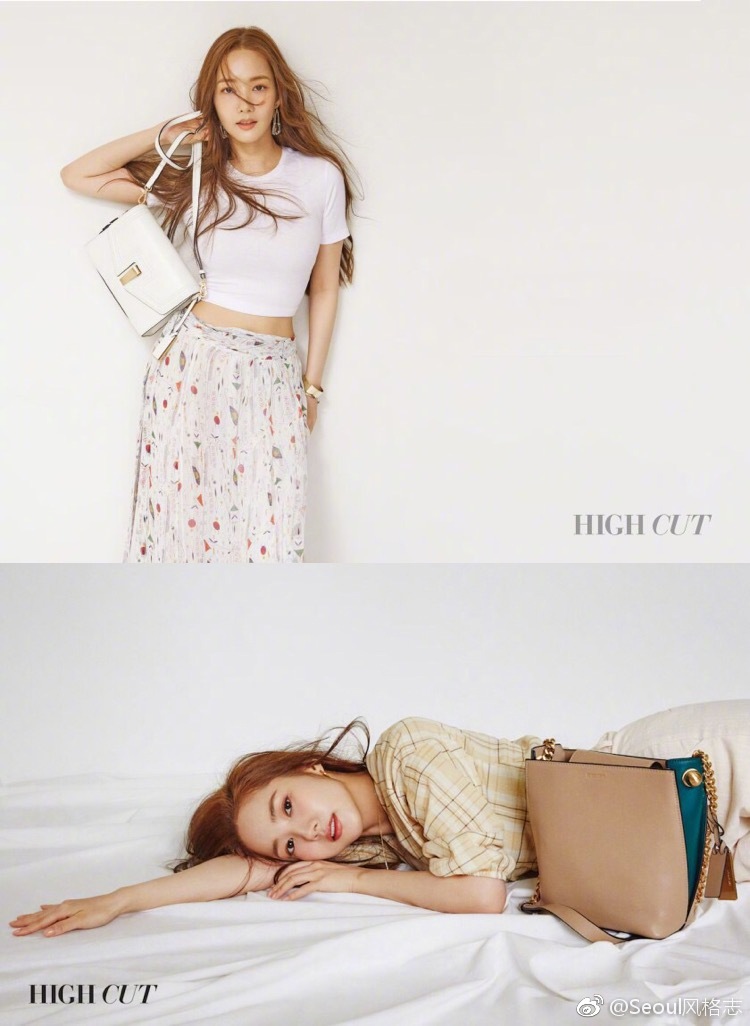 朴敏英highcut清爽的夏日女神