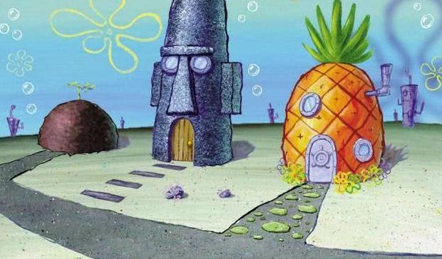 海绵宝宝其实章鱼哥有头发还是金色大波浪