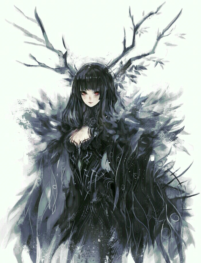 动漫二次元暗黑系美少女壁纸,生,只不过是让你走向死亡的开始