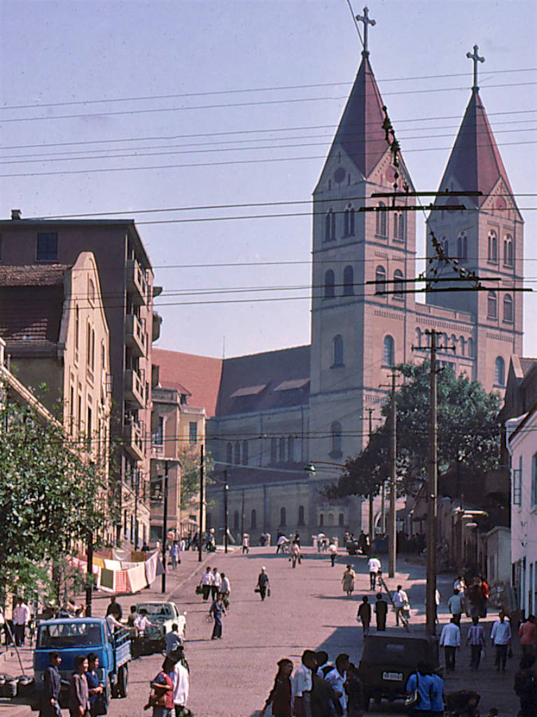 彩色老照片 ,1983年的青岛.leroy