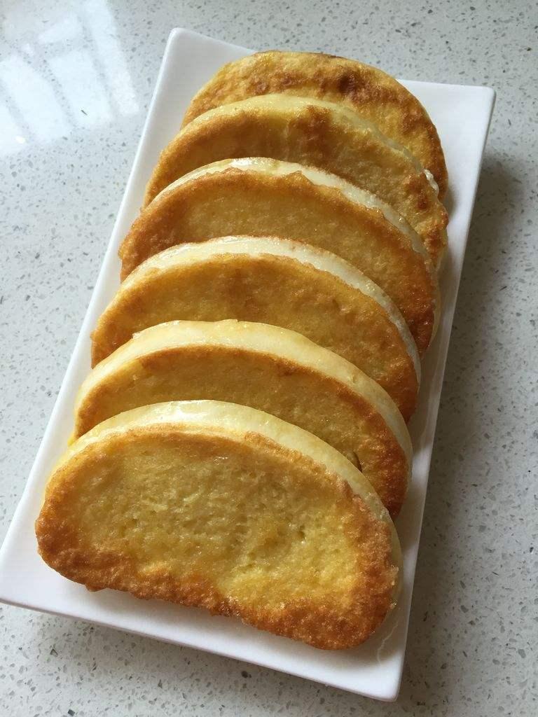 煎馒头片, 别傻傻只会裹鸡蛋液了, 在里面加点它, 出锅后香脆可口