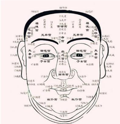 麻衣神相披露面相八分法和六分法解析