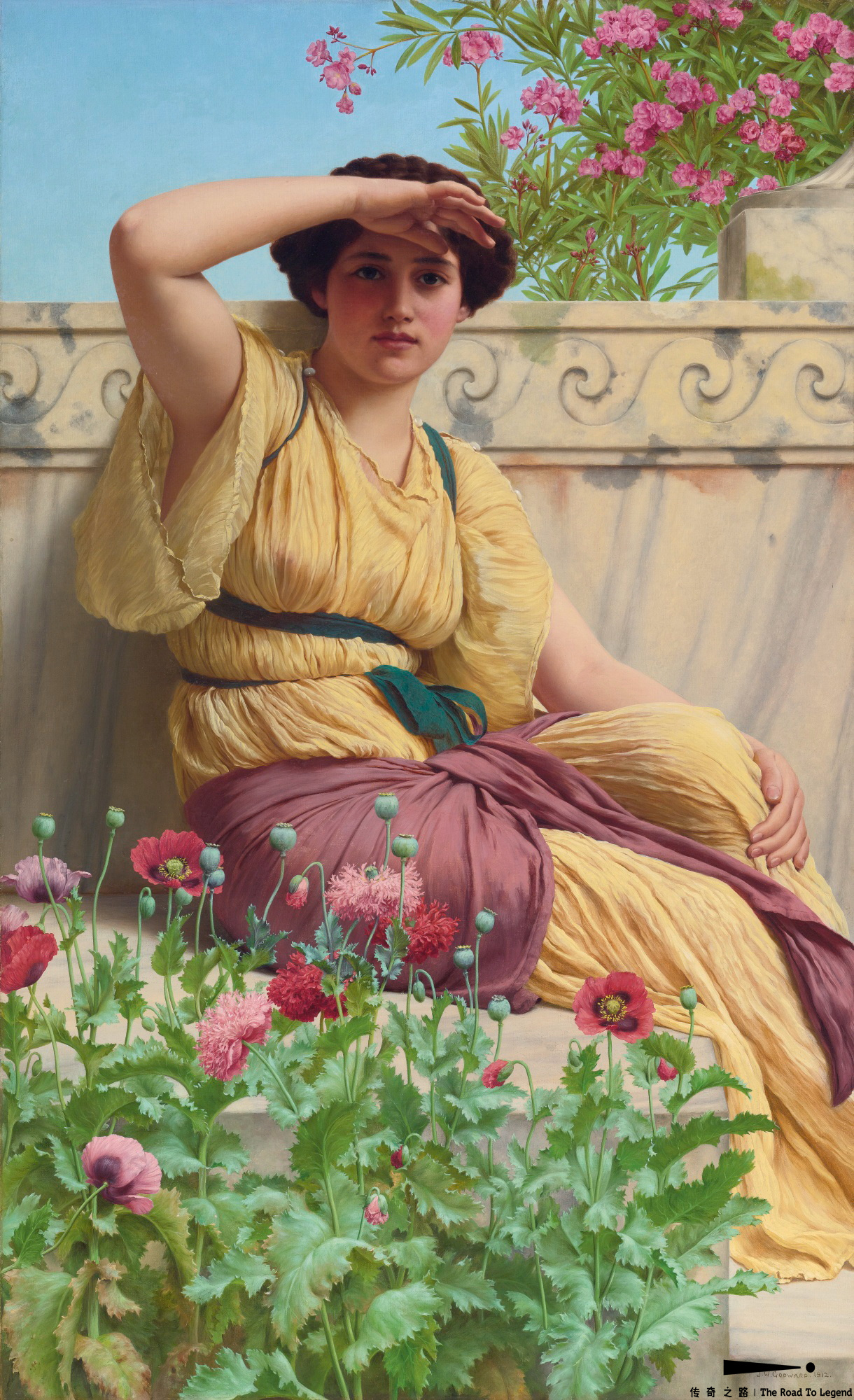 英国古典主义画家约翰威廉高德沃德是19世纪名不见经传