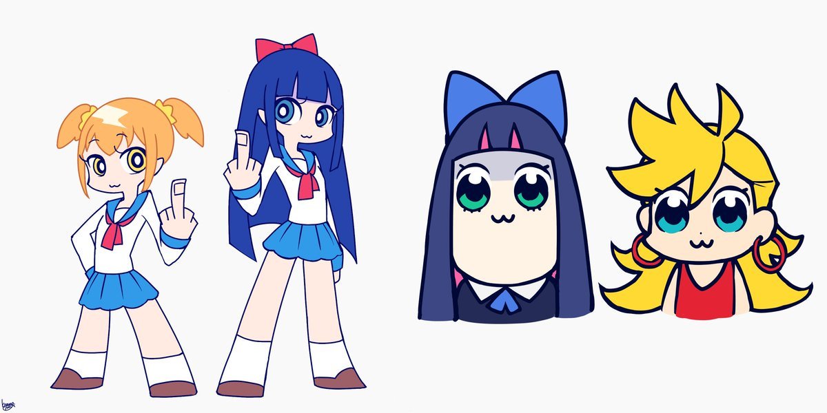 pop子和pipi美的日常太太各种画风的pop子和pipi美