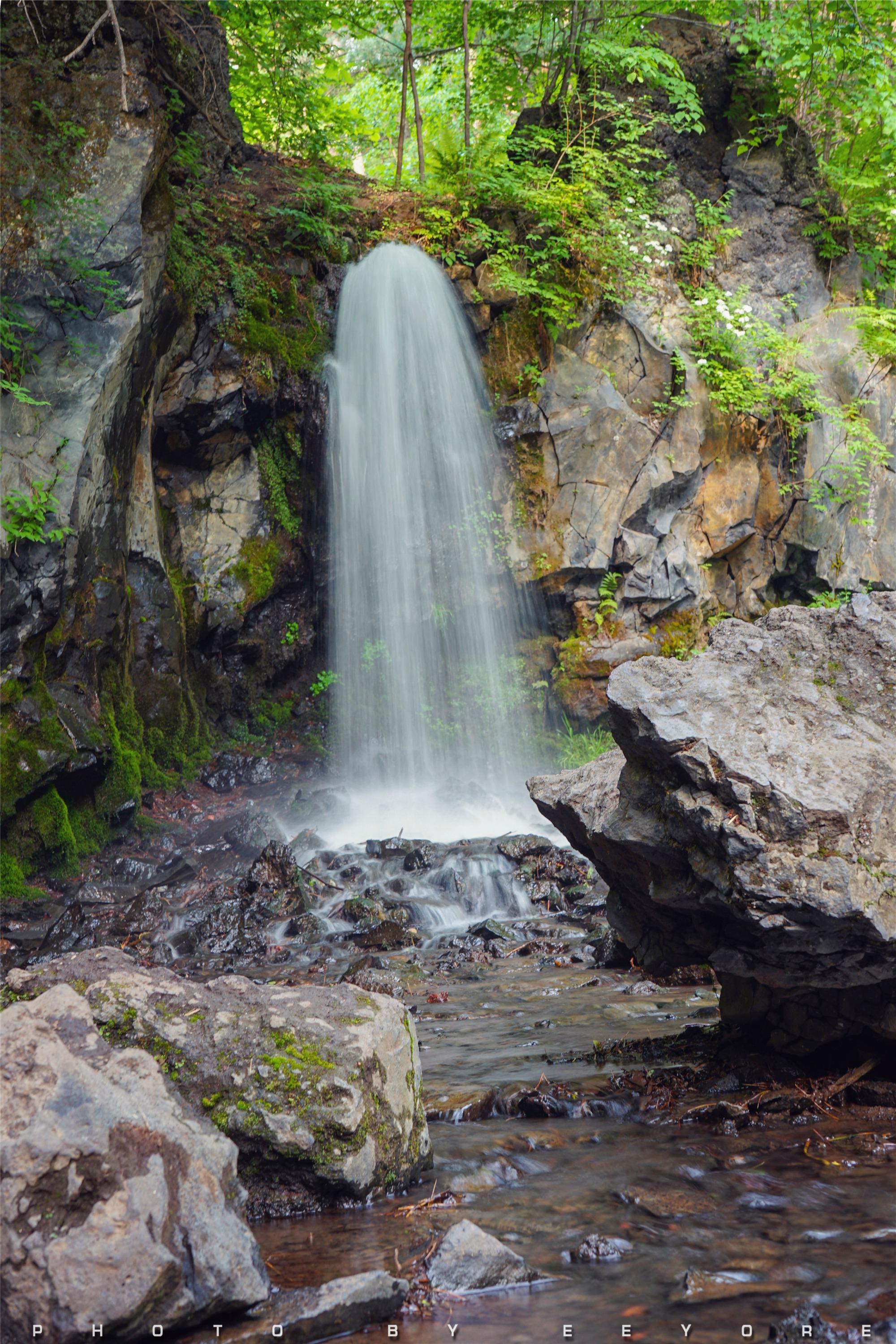 在吉林吊水壶瀑布中敬畏自然,寻一抹文人心中的山水