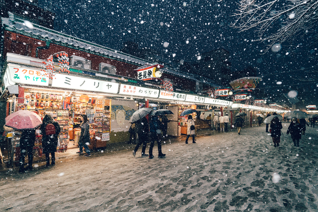 东京的大雪 | 日本摄影师 yuichi yokota