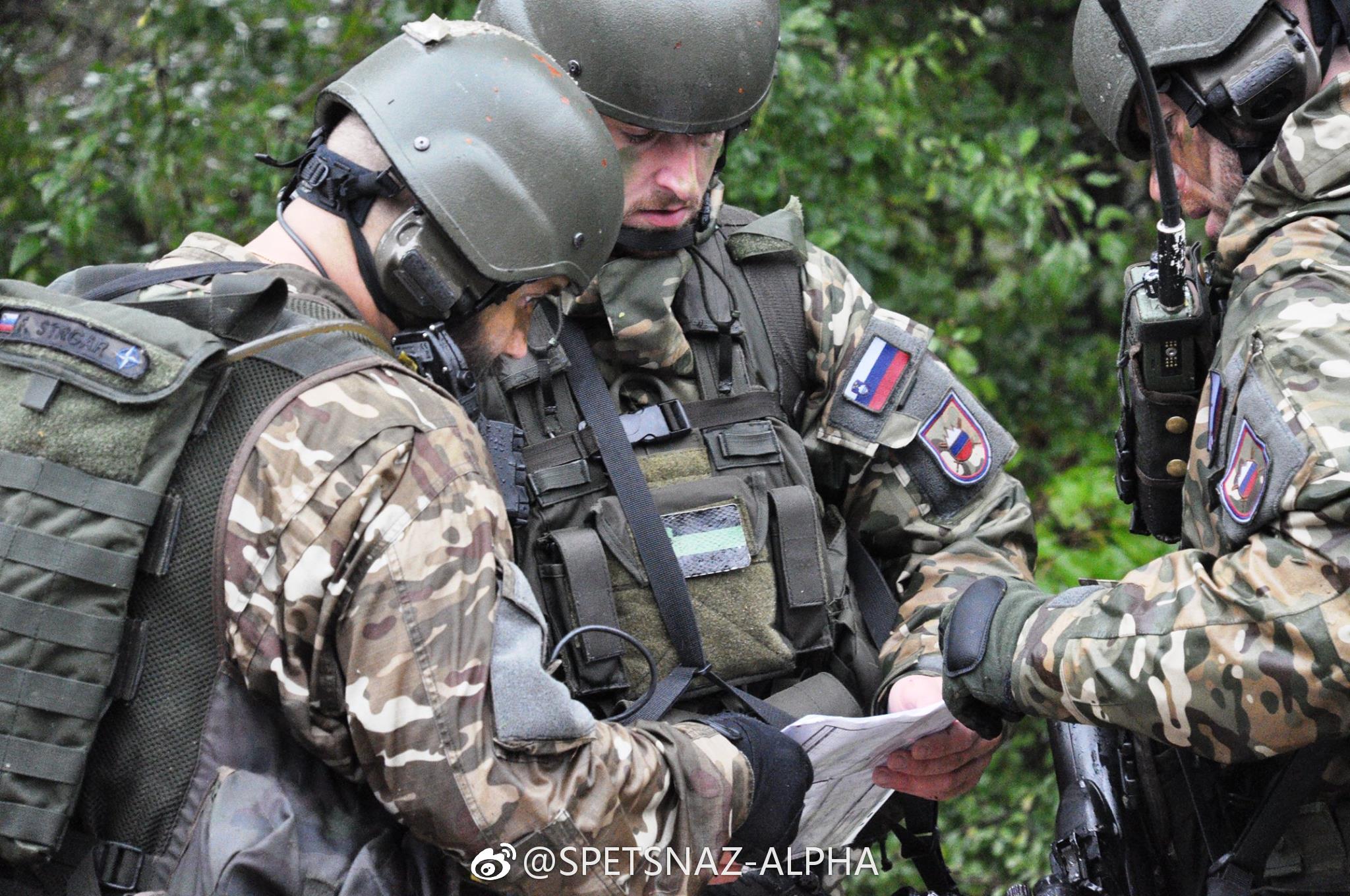 2017年9月斯洛伐克境内斯洛伐克陆军的72步兵旅进行战术演习