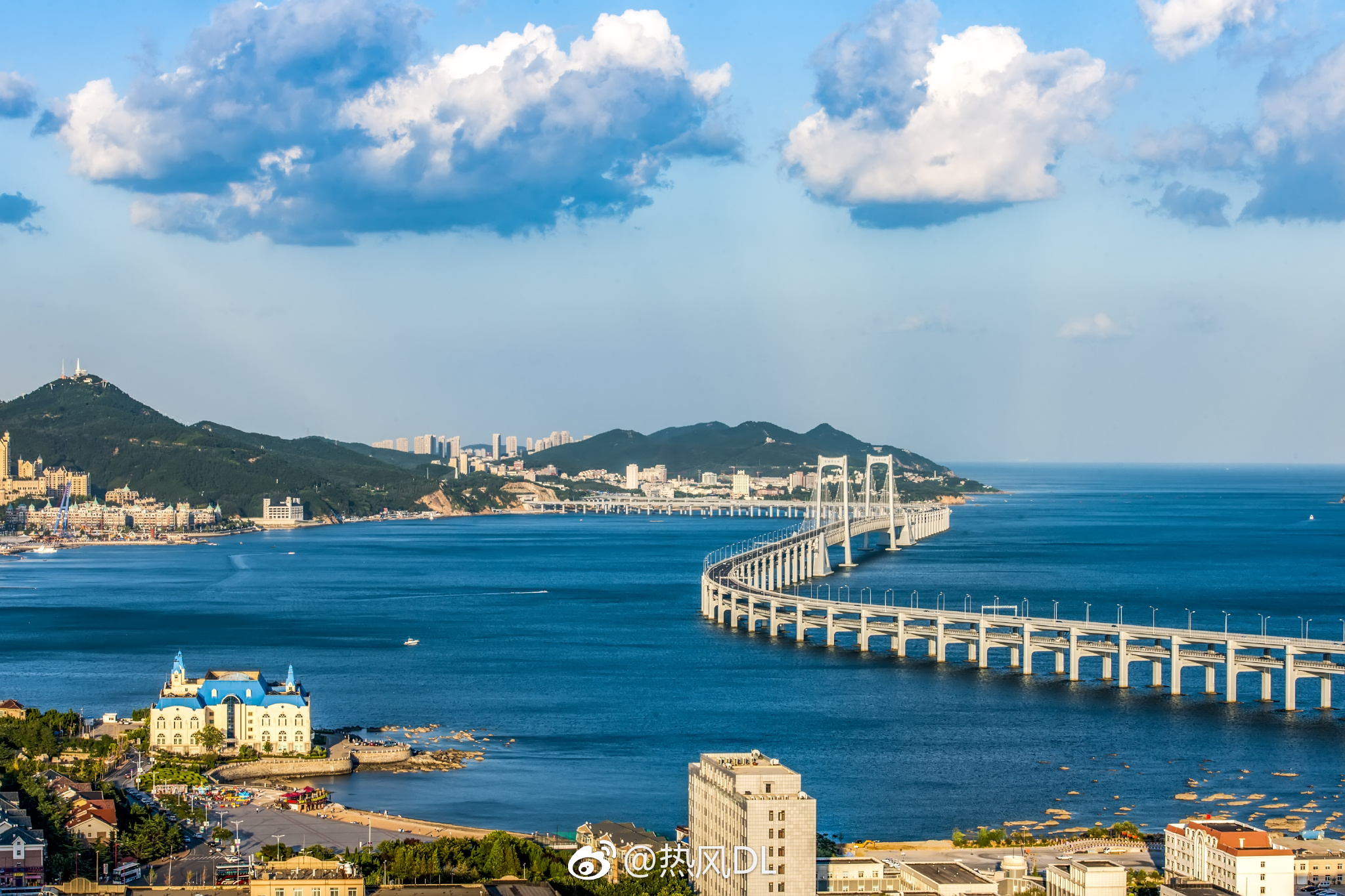 美丽的星海湾大桥,是摄影人最喜欢的一个拍摄主题|星海湾|摄影人|大桥|拍摄|主题_新浪新闻