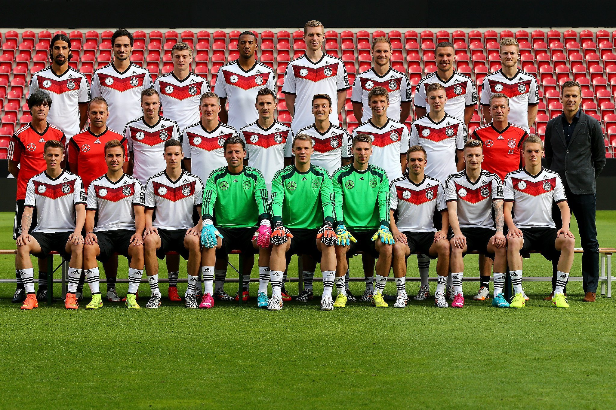 2002-2018年历届世界杯欧洲杯德国队全家福