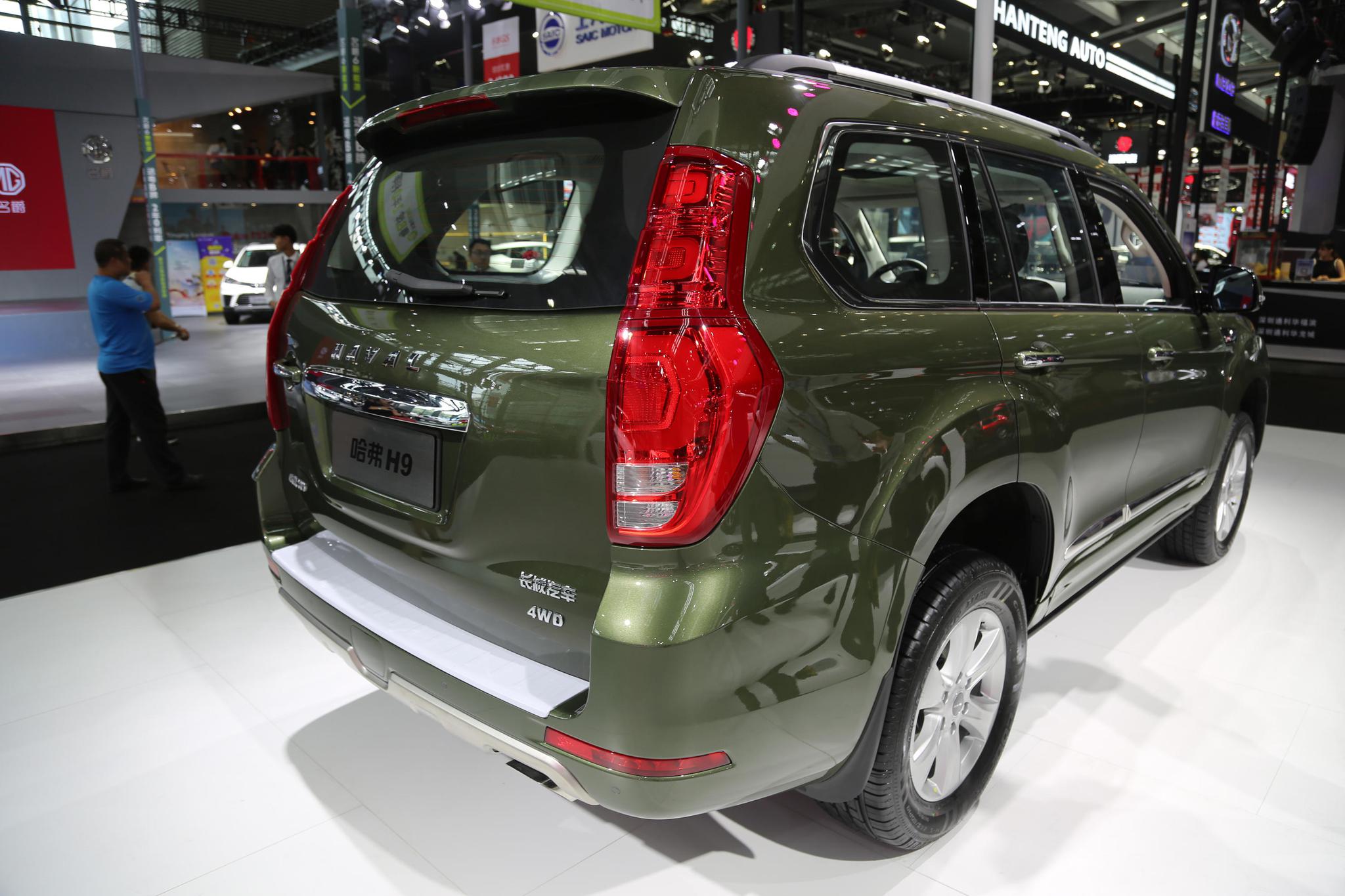 长城哈弗h9,25万级别全地形硬派越野suv,车展实拍!
