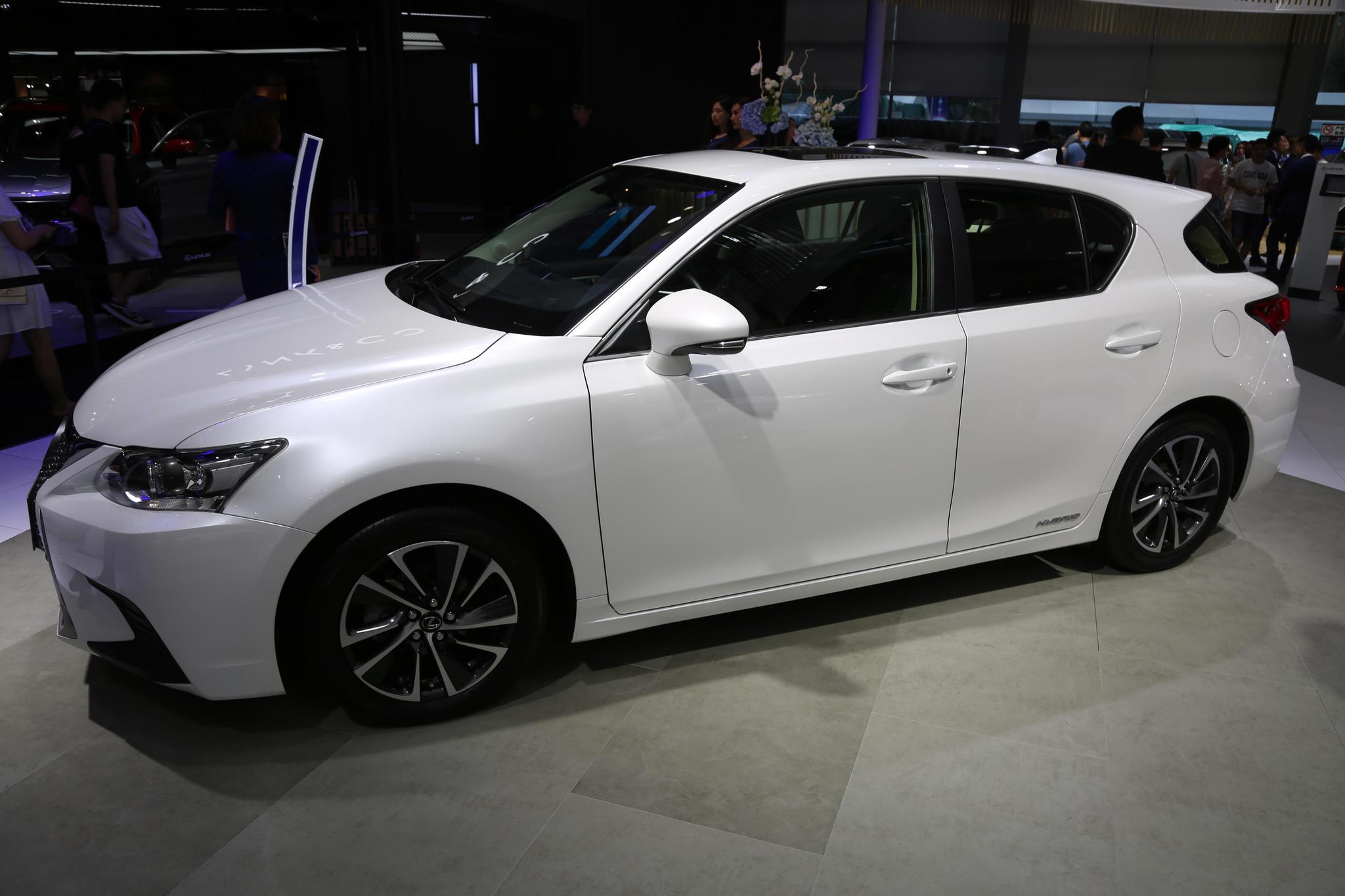 雷克萨斯ct 200h,25万级别紧凑型豪华两厢车,车展实拍!