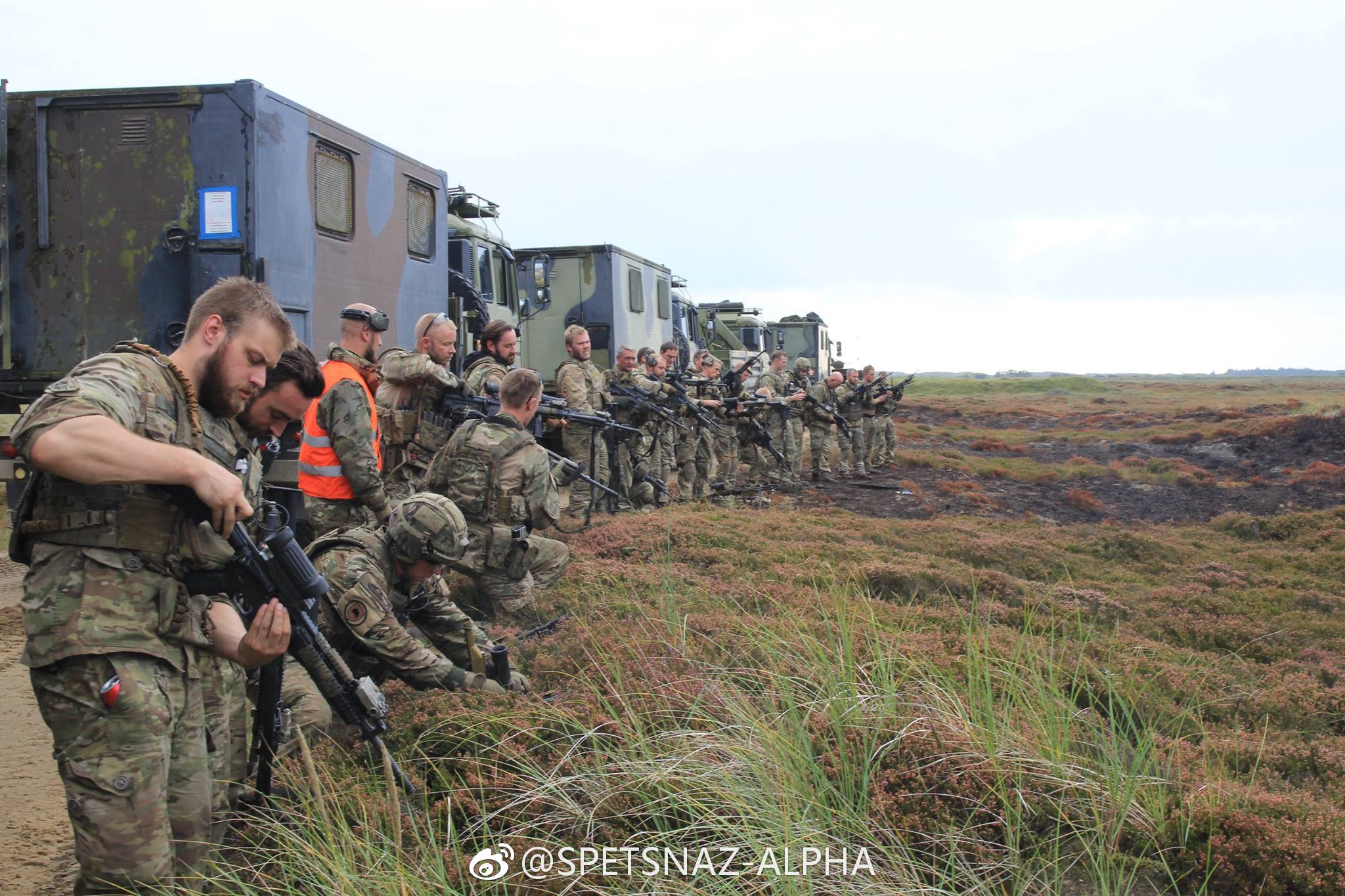 2017年9月,丹麦皇家陆军第1旅正在举行战术演习