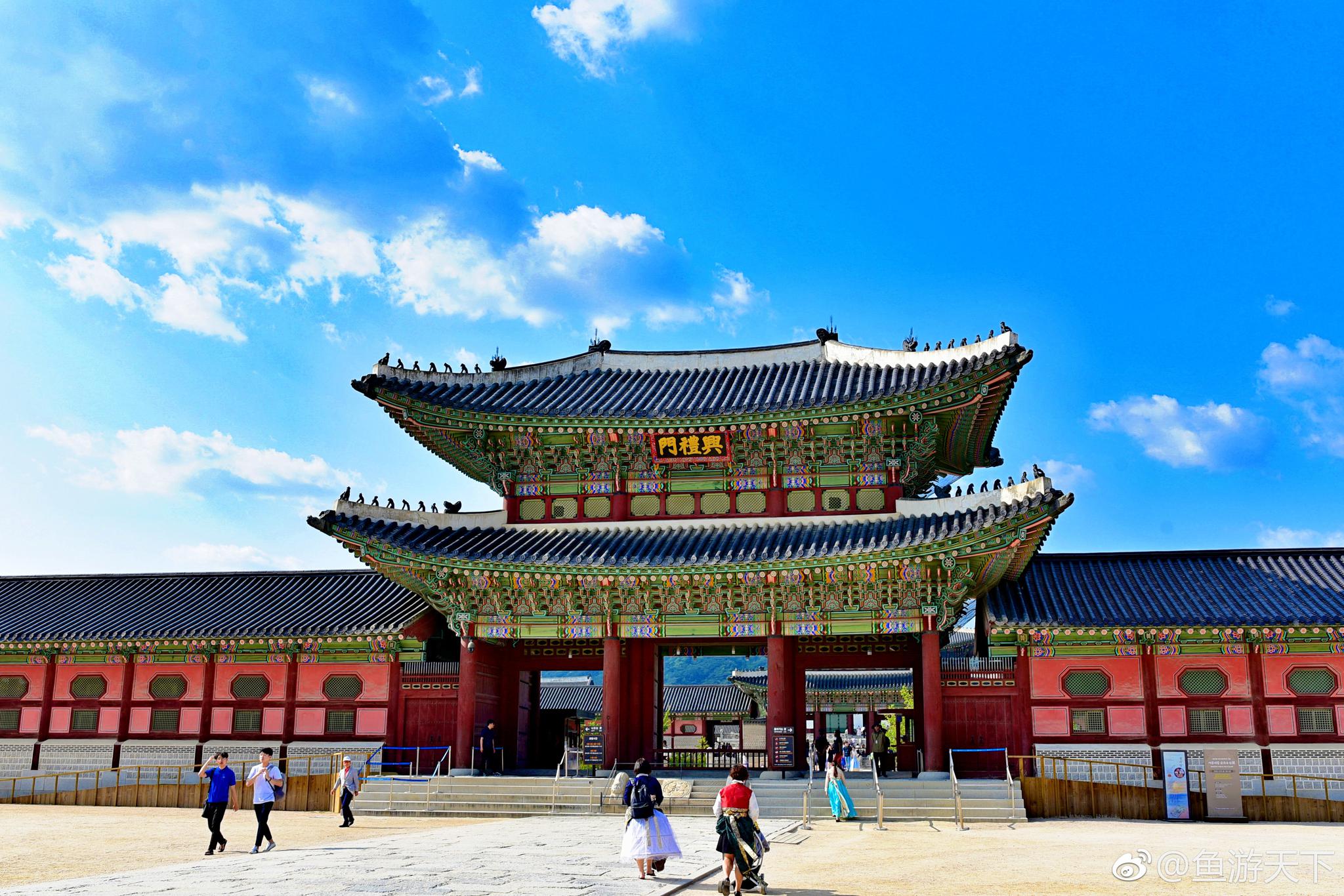 王朝五百年,悠悠景福宫.