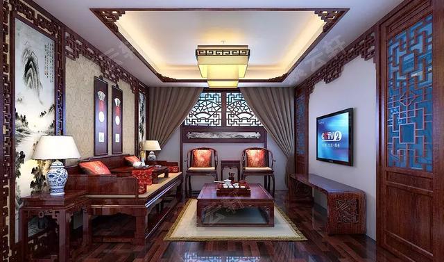 老人房起居室独素芬芳,如诗如画.