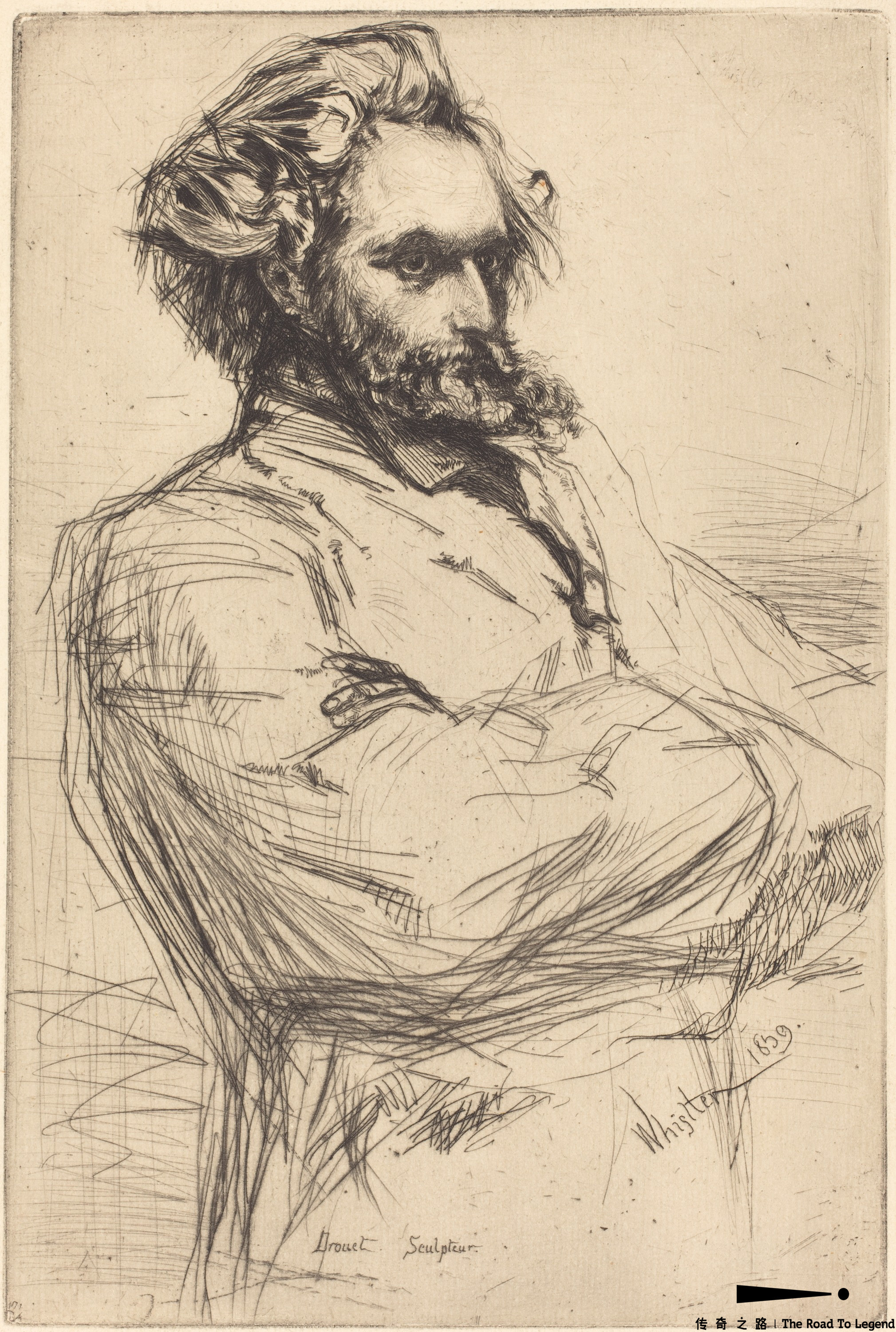 惠斯勒,美国19世纪伟大的艺术画家