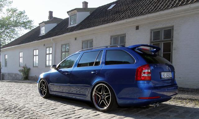 完美车身高度!斯柯达明锐改装鉴赏