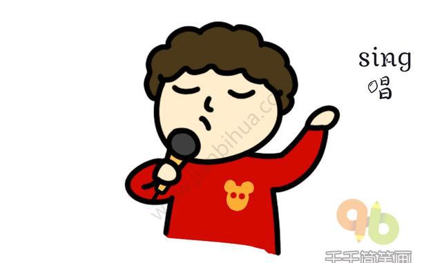 亲子育儿简笔画这个儿童简笔画超萌还能边画边学英文单词