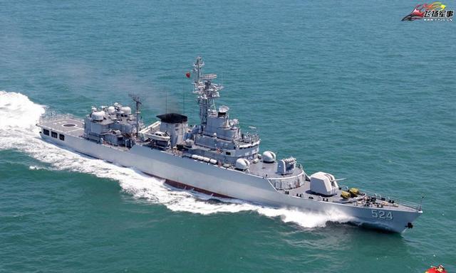 改装后的564宜昌舰,改用海红旗-10防空导弹中国海军的最新规划可能将
