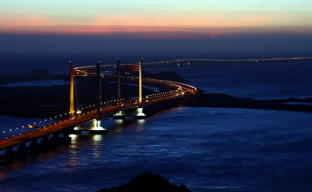 地球上最壮观的十大桥梁 ,一起来看看这些世界桥梁杰作吧|卢浦大桥