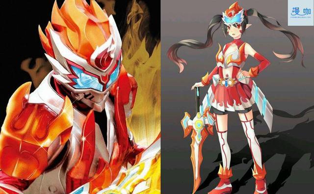 盘点四大最罕见的铠甲勇士娘化形象娘化版战帅铠甲大家见过吗