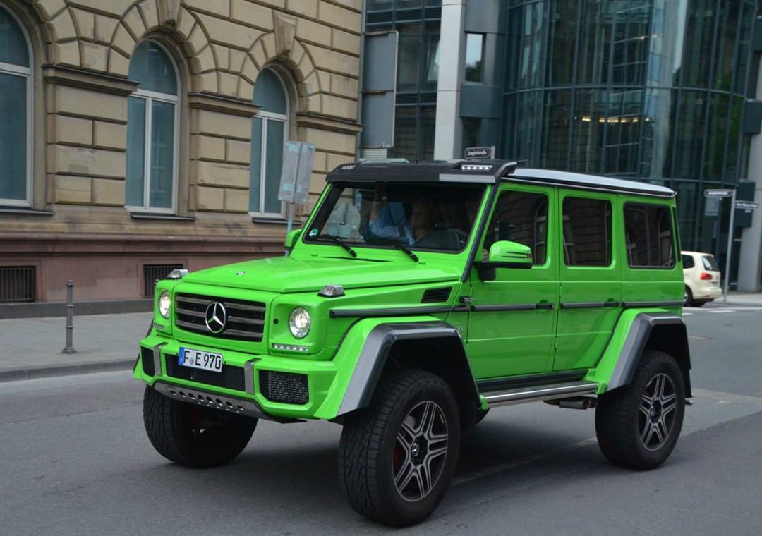 绿色奔驰benzg5004x405