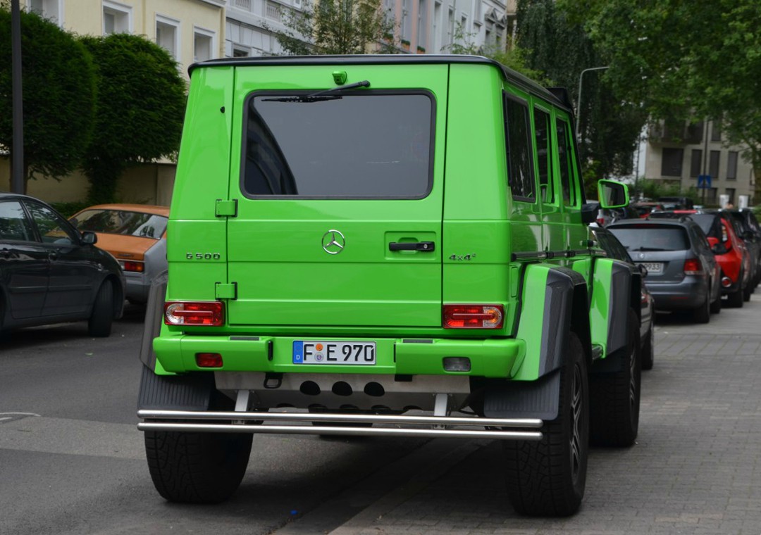 绿色奔驰benzg5004x405