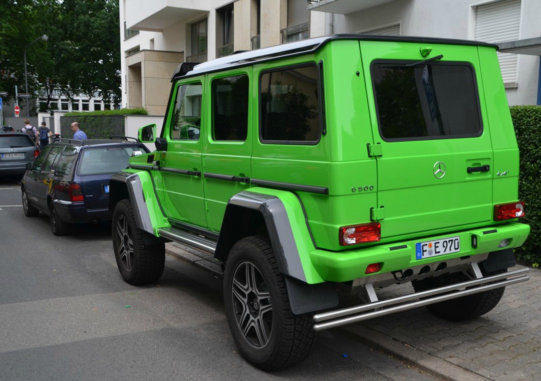 绿色奔驰benzg5004x405