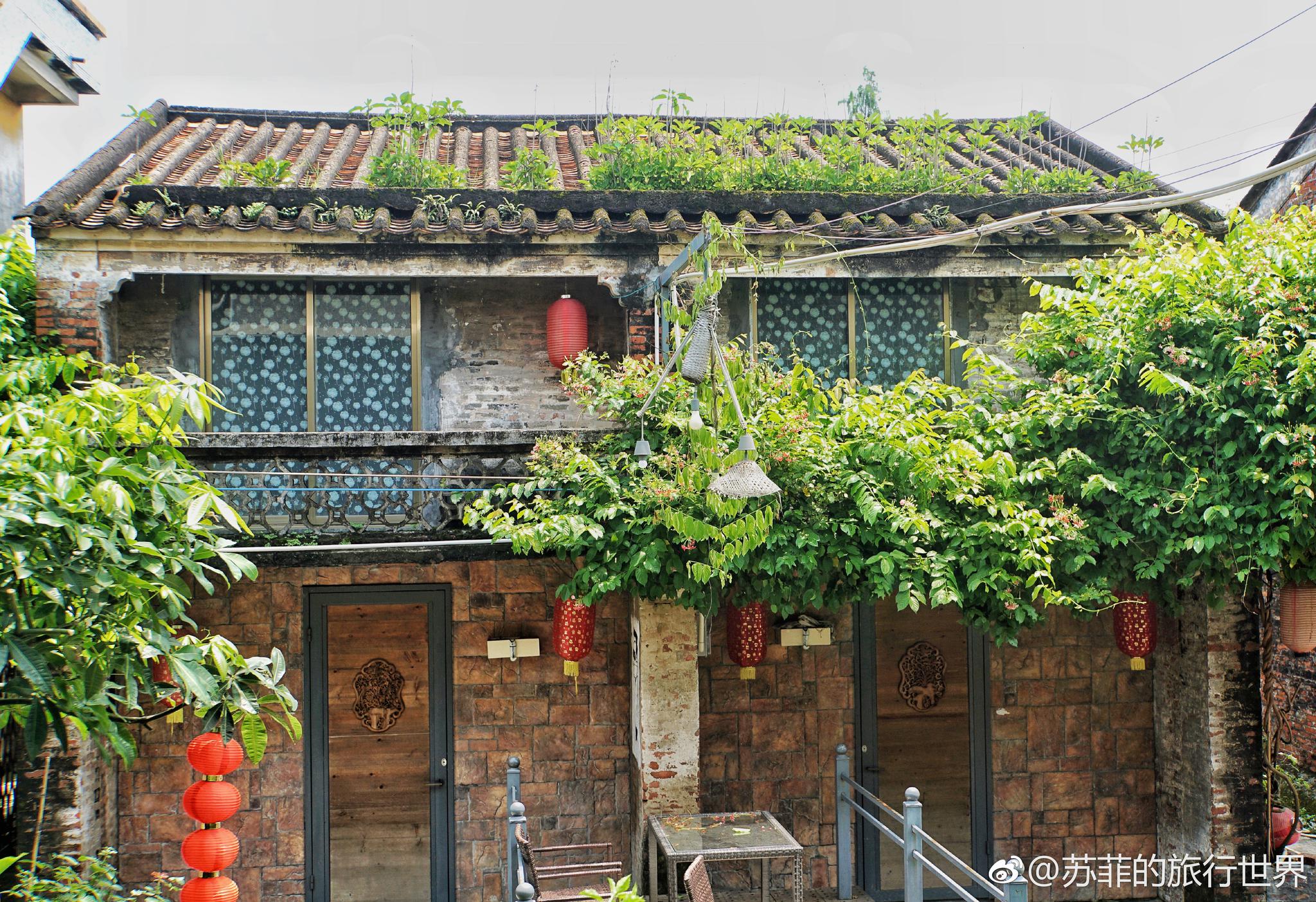 江门睦洲镇的石板沙村