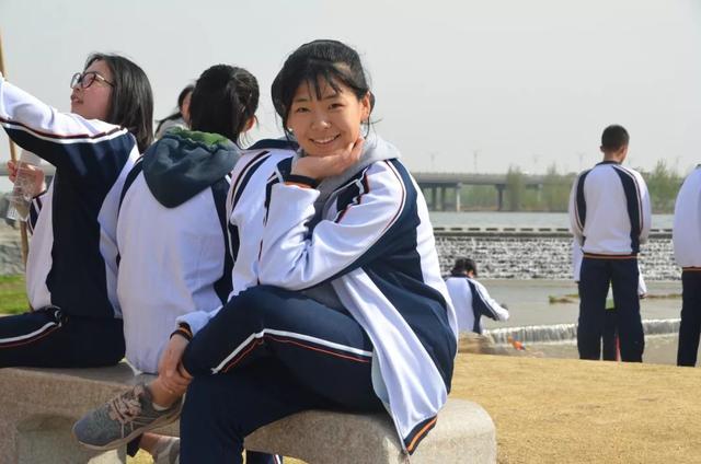 莒县四中2017级举行远足拉练活动