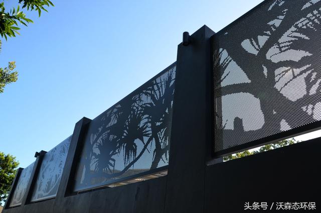 什么是新现代围栏不一样的室外空间艺术如此美丽