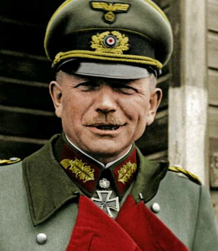 第一名,古德里安六大将领排行榜:第二名,曼施坦因.