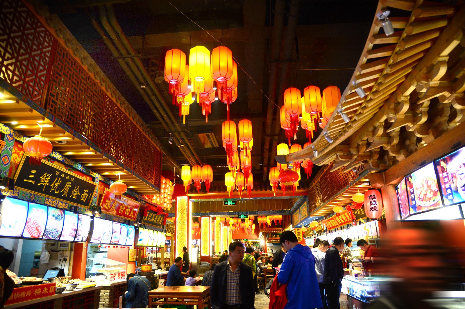 开封上河城的各色小吃