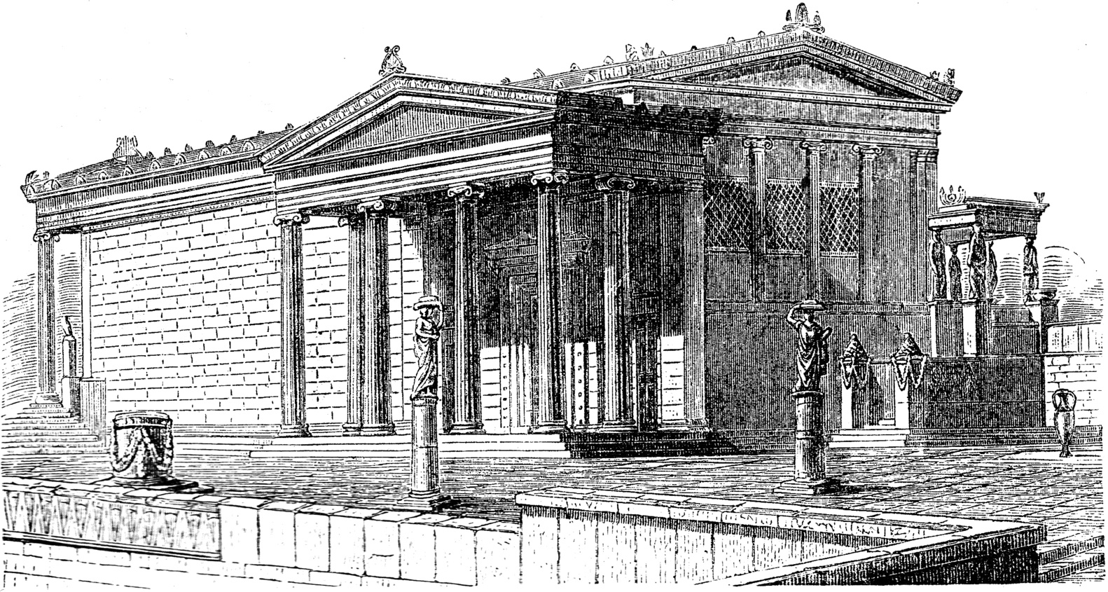 雅典卫城ictinuscallicratesmnesiklesandphidias