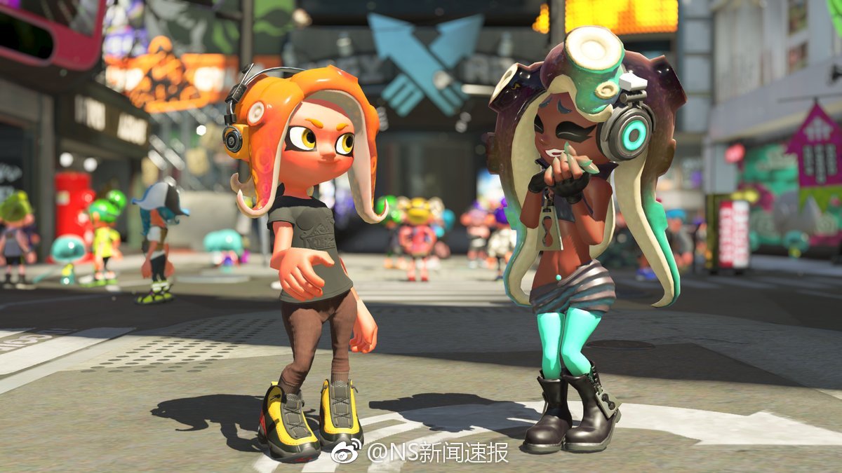 7月13日splatoon2偶像组合amiibo正式发售