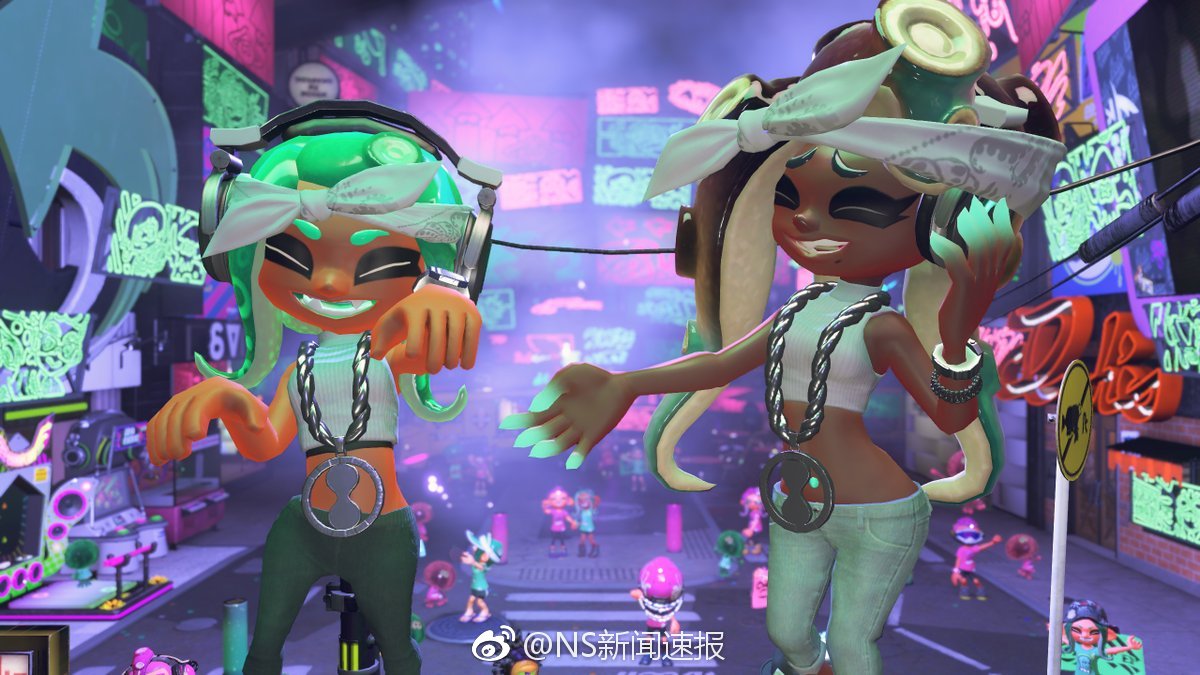 7月13日splatoon2偶像组合amiibo正式发售