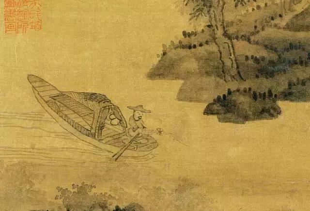 鉴赏:漂荡在古代名画里的"一叶扁舟"