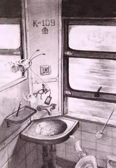 题目:失重|美院|素描|高分_新浪新闻