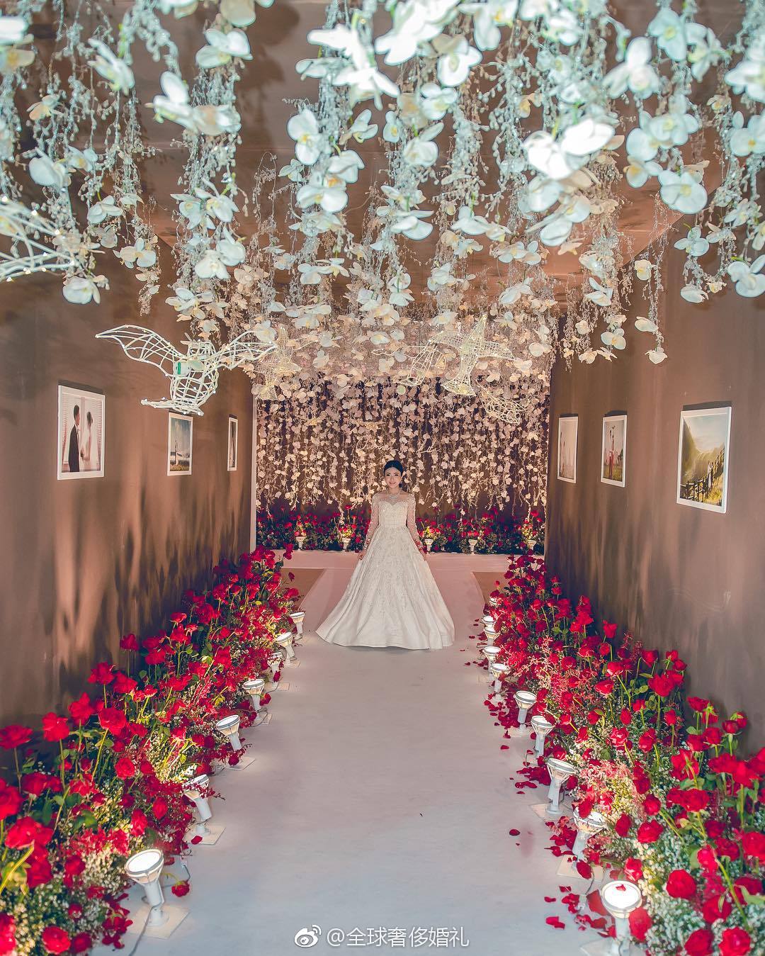婚礼迎宾走廊