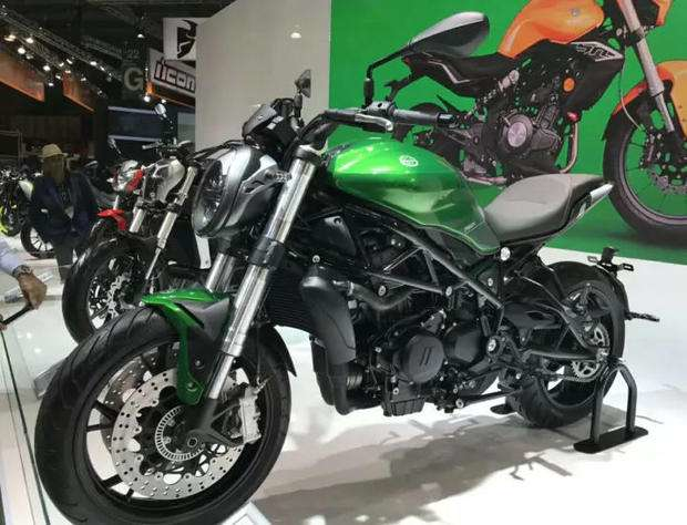 绿色小怪兽贝纳利752s上市47800元起