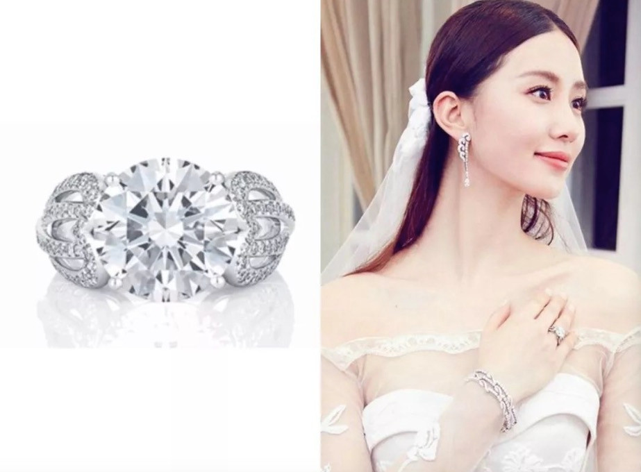 女明星的钻戒,章子怡1000万,范冰冰5000万,最后一个简直惊讶!
