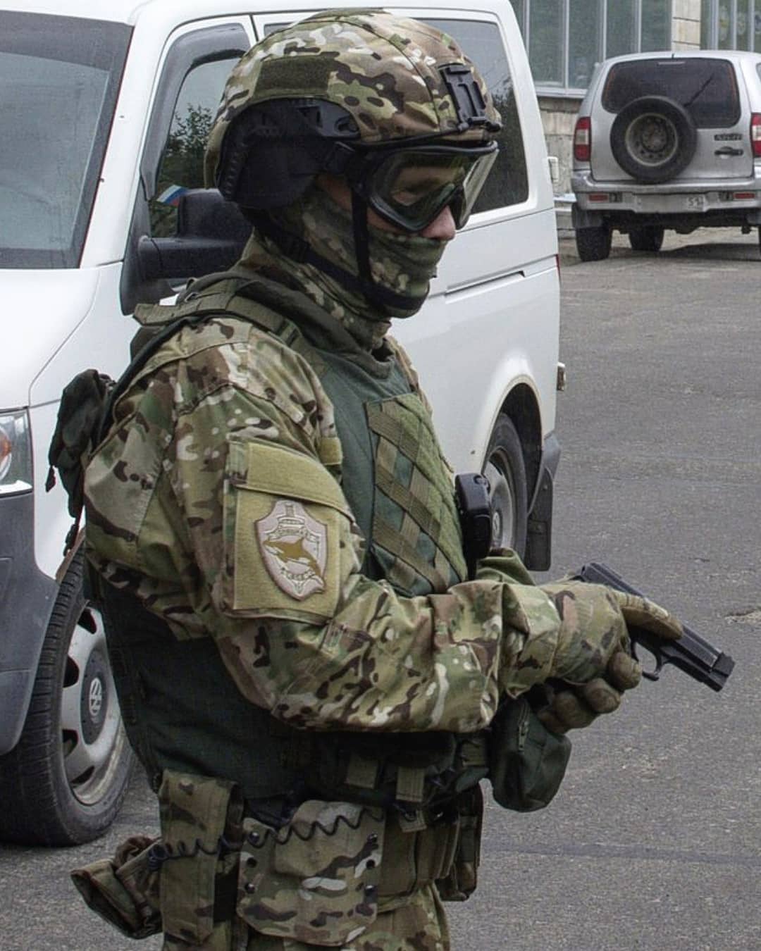 俄罗斯联邦安全局摩尔曼斯克地区分局(rosn)的抓捕演习