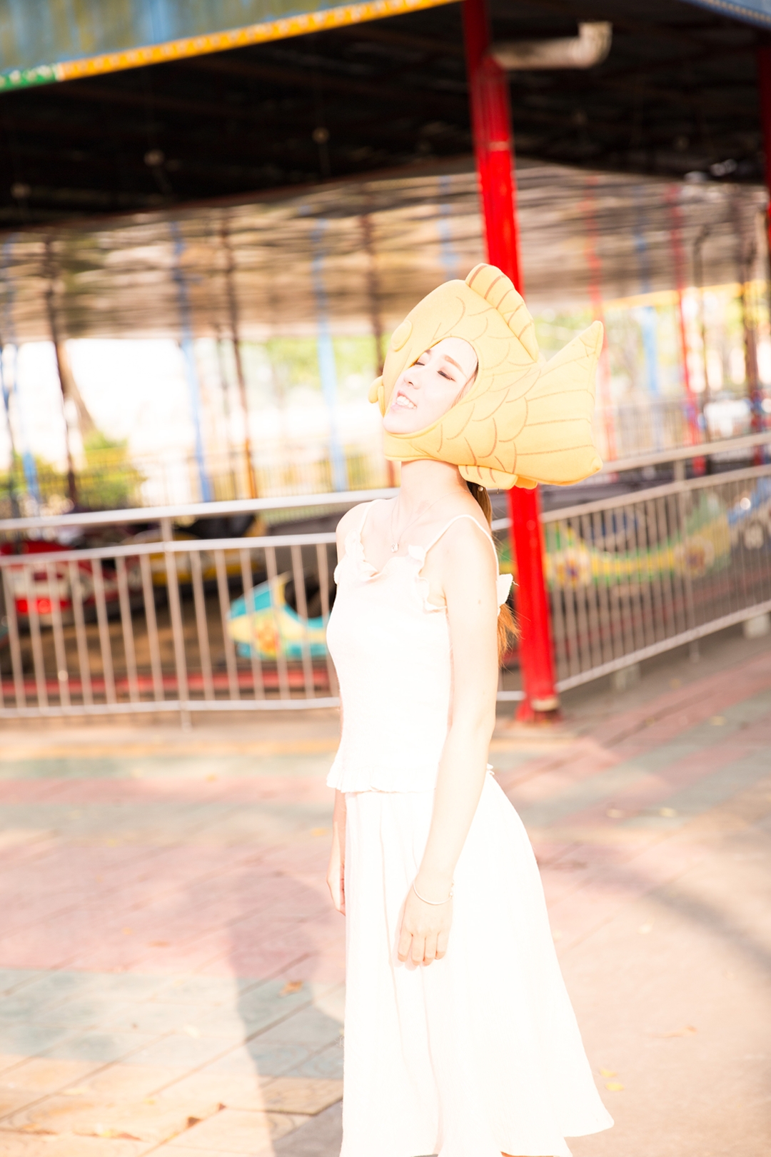 潮汕女孩卢瑶身高173童话世界是真的