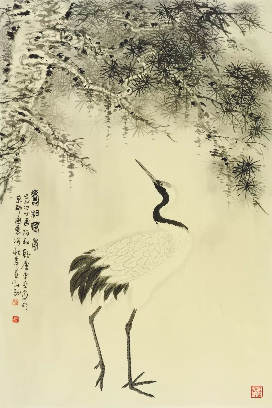 私享推荐|鹤骨松心——李亚画鹤专题