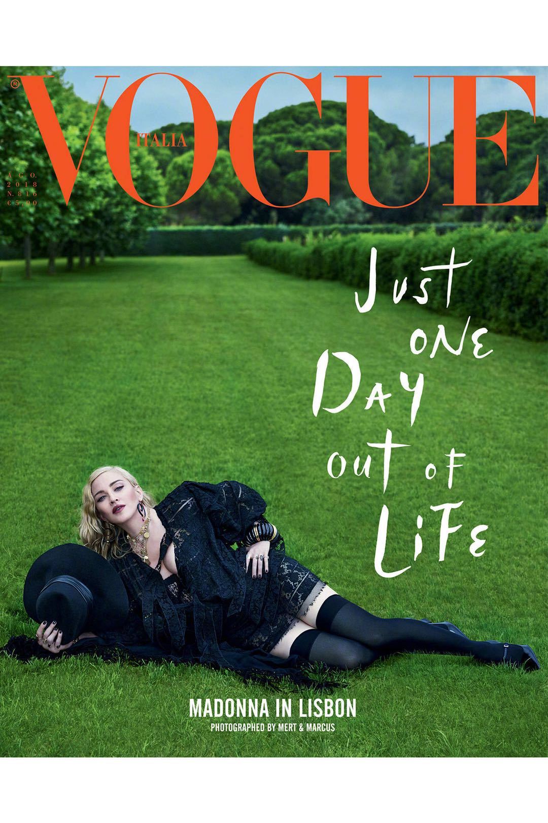 麦当娜是第一位上美国vogue封面的女歌手