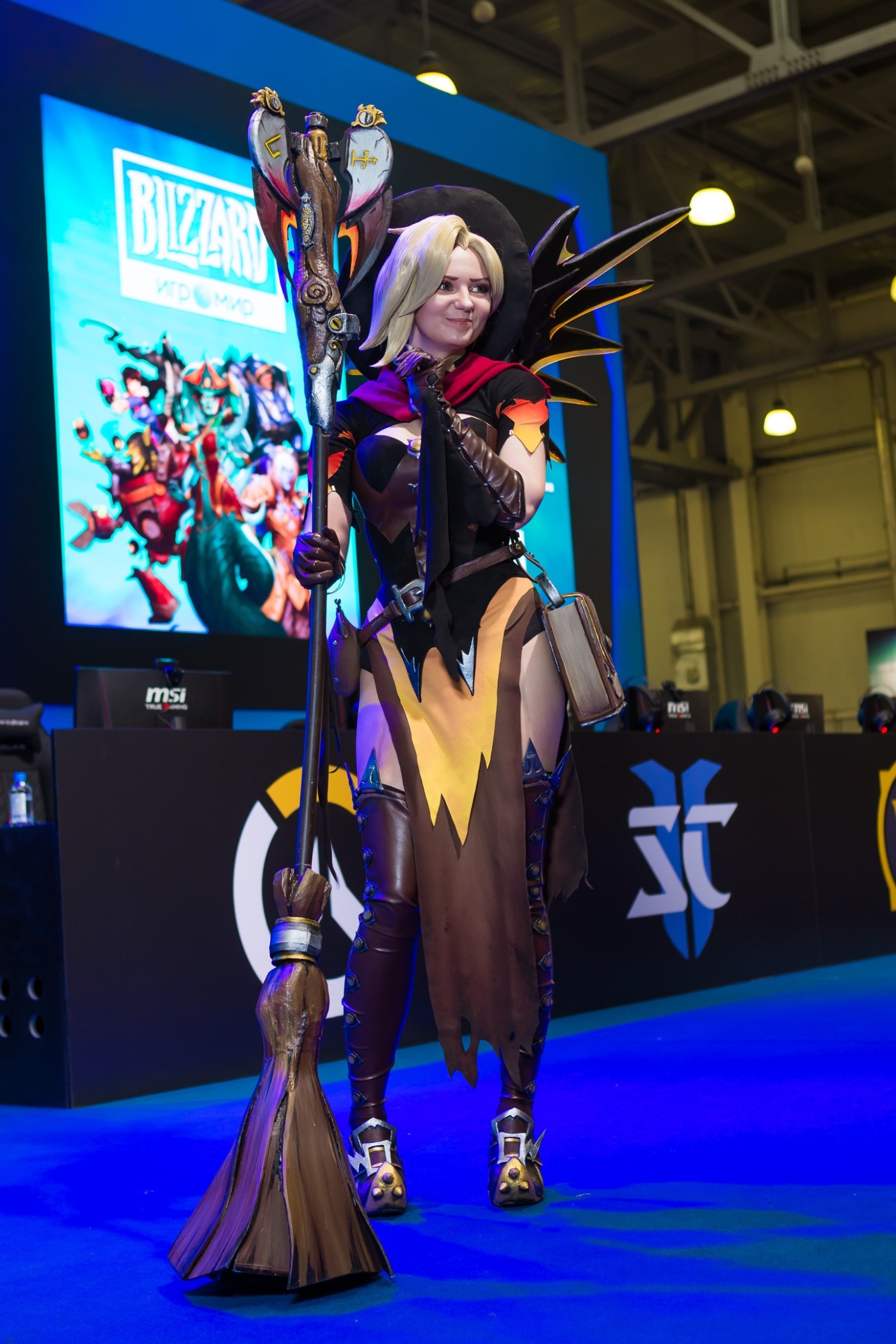 暴雪2018年俄罗斯漫展暴雪展台cosplay影集简直大饱眼福