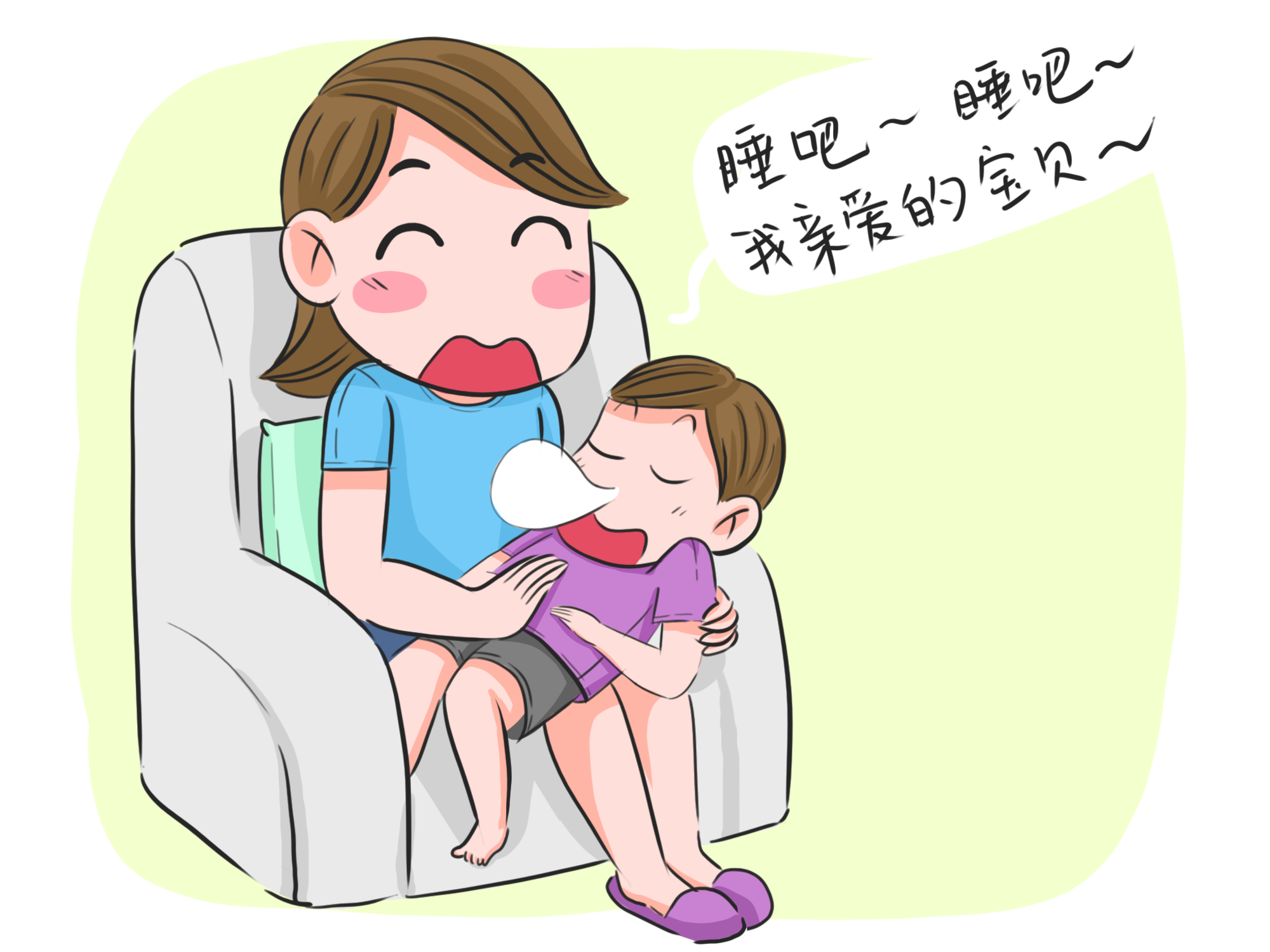 除了摇着宝宝睡觉,这几种方法更加简单安全,也能让宝宝快速入眠