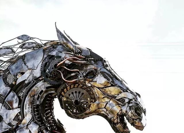 金属雕塑家——cem 02zkan|雕塑|机械马|雕塑师_新浪新闻