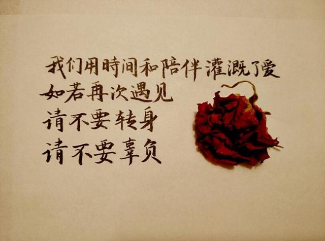 你是我此生最美的期待,亦是亿万人中的独一无二