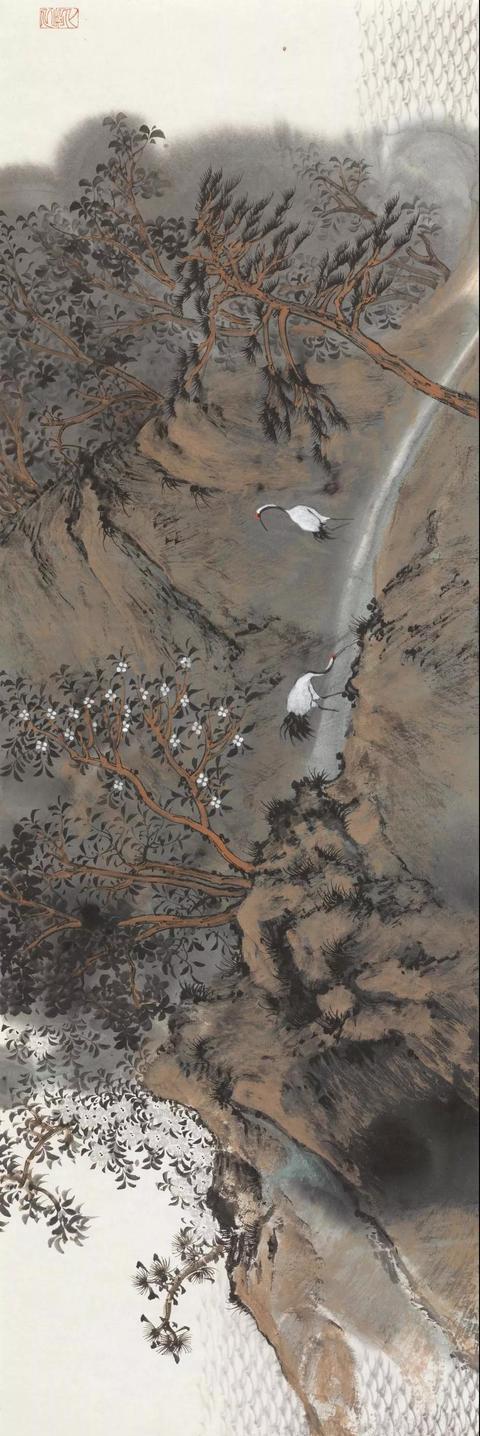 "素以为绚"任赛 沈山画展暨云烟供养—山水画美学旨趣探微讲座